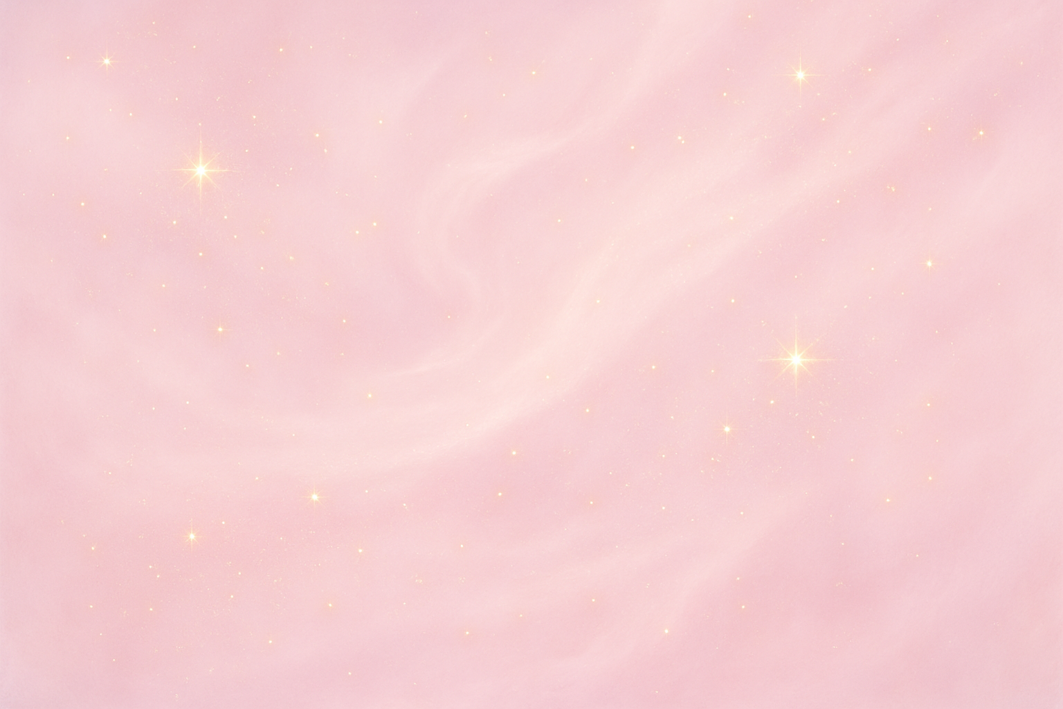 imagen color rosa bebé muy suave y claro, con brillitos dorados, imagen magica, eterea, espiritual 